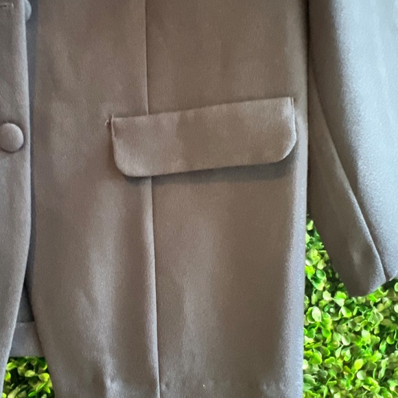 Main Street Classics Women Color Navy Blazer Size 2XL 4 Buttons - Picture 4 of 9